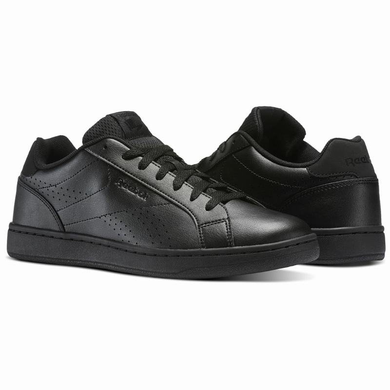 Tenisi Reebok Royal Complete Clean Barbati Negrii Romania QE6218IF